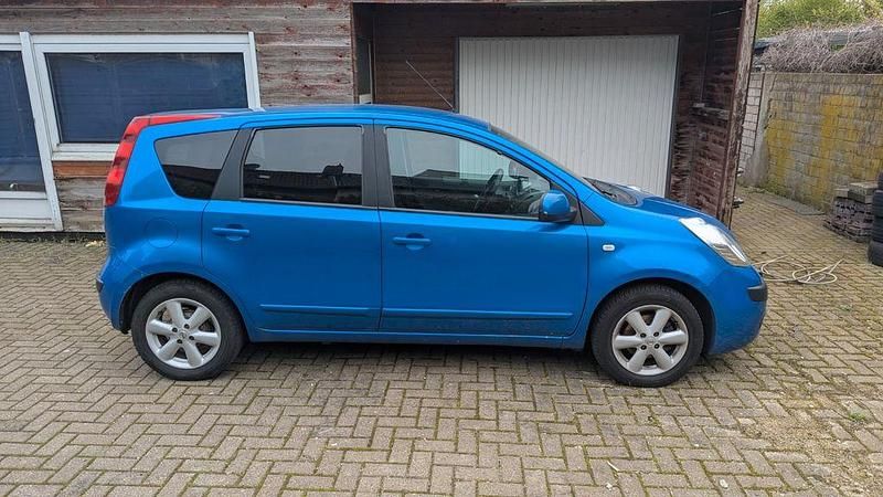 Usata Nissan Note 86 CV (63 kW) 2007 Blu Utilitaria