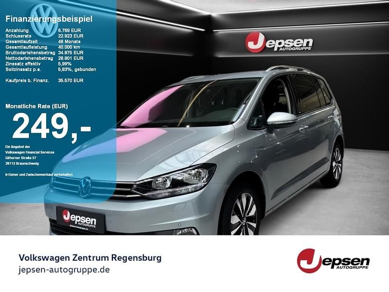 Gebraucht VW Touran R 150 PS (110 kW) 2024 Oyster silver metallic Van / Kleinbus