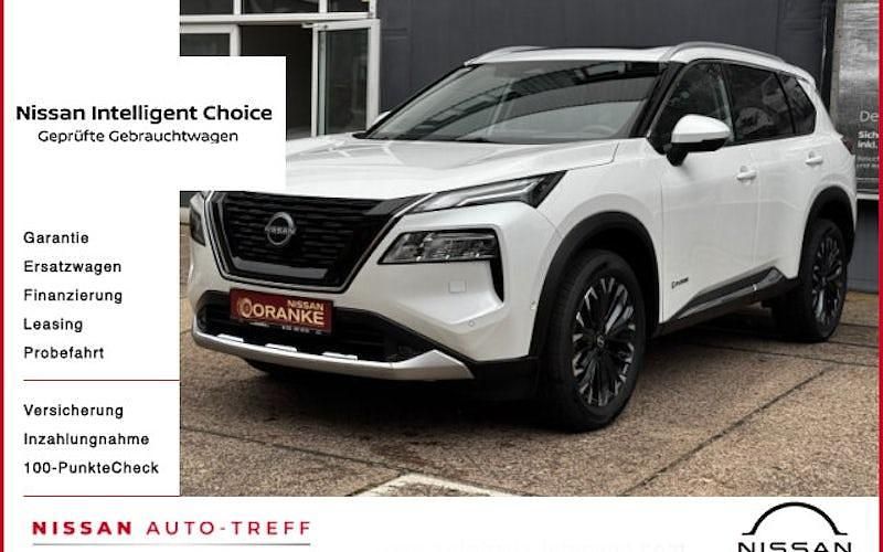 White pearl Gebraucht 2024 Nissan X-Trail Tekna+ SUV | 41.800 € (Teuer) - Bild 1/4