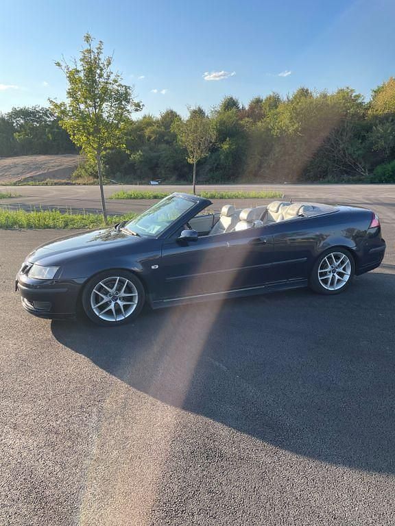 Blau Gebraucht 2003 Saab 9-3 Cabriolet Vector Cabrio | 3.999 € (Superpreis) - Bild 1/4