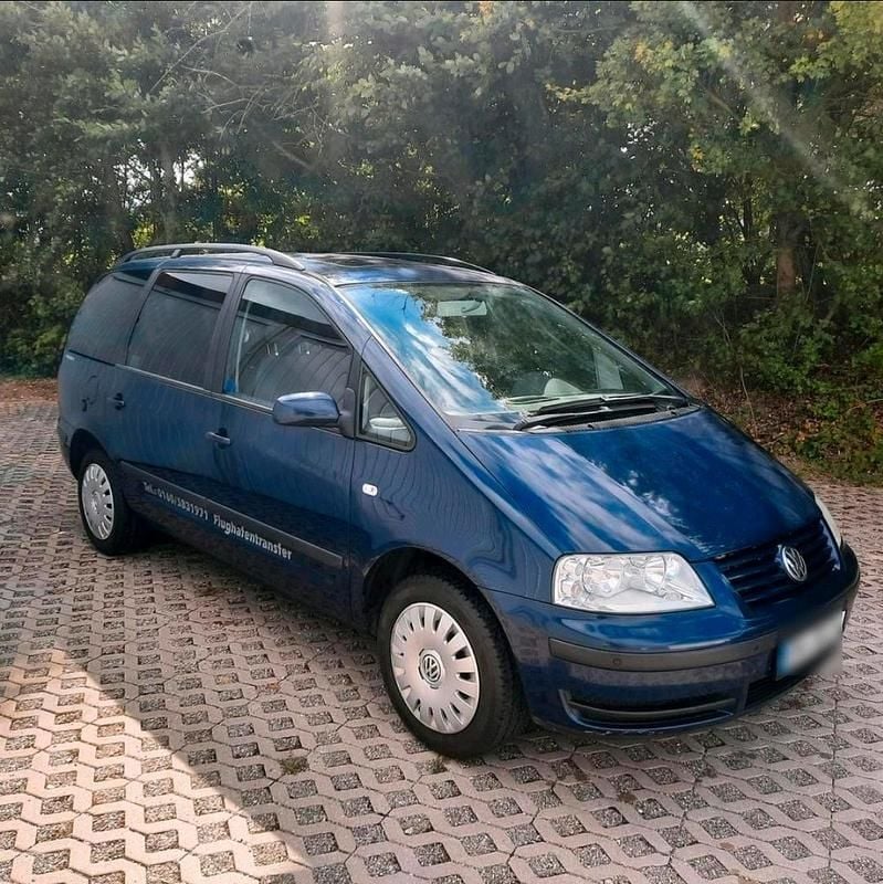 Gebraucht VW Sharan 115 PS (84 kW) 2003 Blau Van / Kleinbus