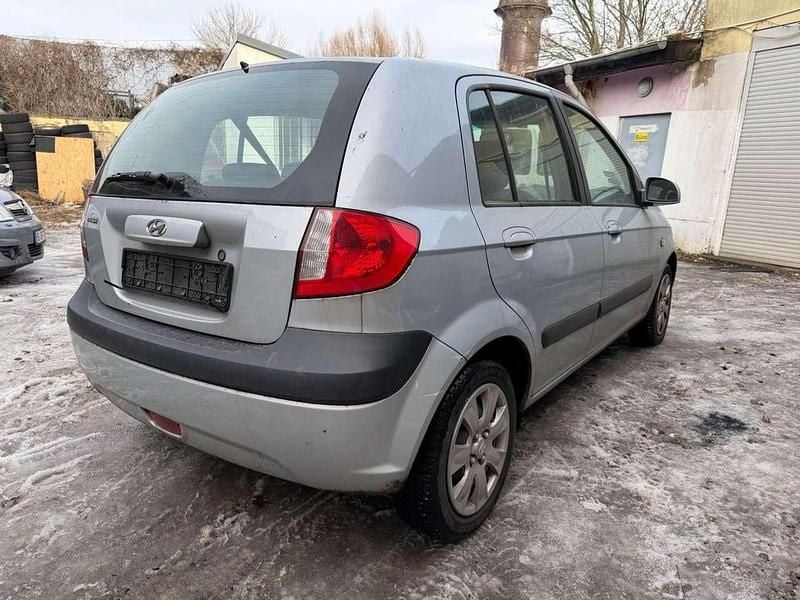Gebraucht Hyundai Getz 97 PS (71 kW) 2008 Silber Kleinwagen