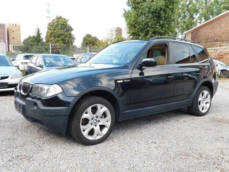 Schwarz Gebraucht 2005 BMW X3 Sport Line SUV | 4.999 € (Superpreis) - Bild 1/4