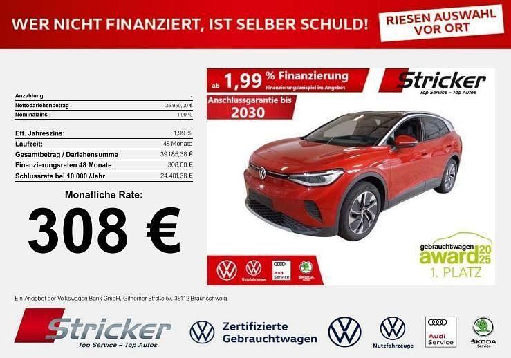 Gebraucht VW ID.4 Pro 210 kW (286 PS) 2025 Kings red metallic (metallic) SUV