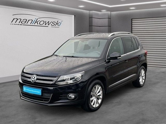 Schwarz Gebraucht 2015 VW Tiguan LOUNGE SUV | 16.903 € (Etwas zu teuer) - Bild 1/4