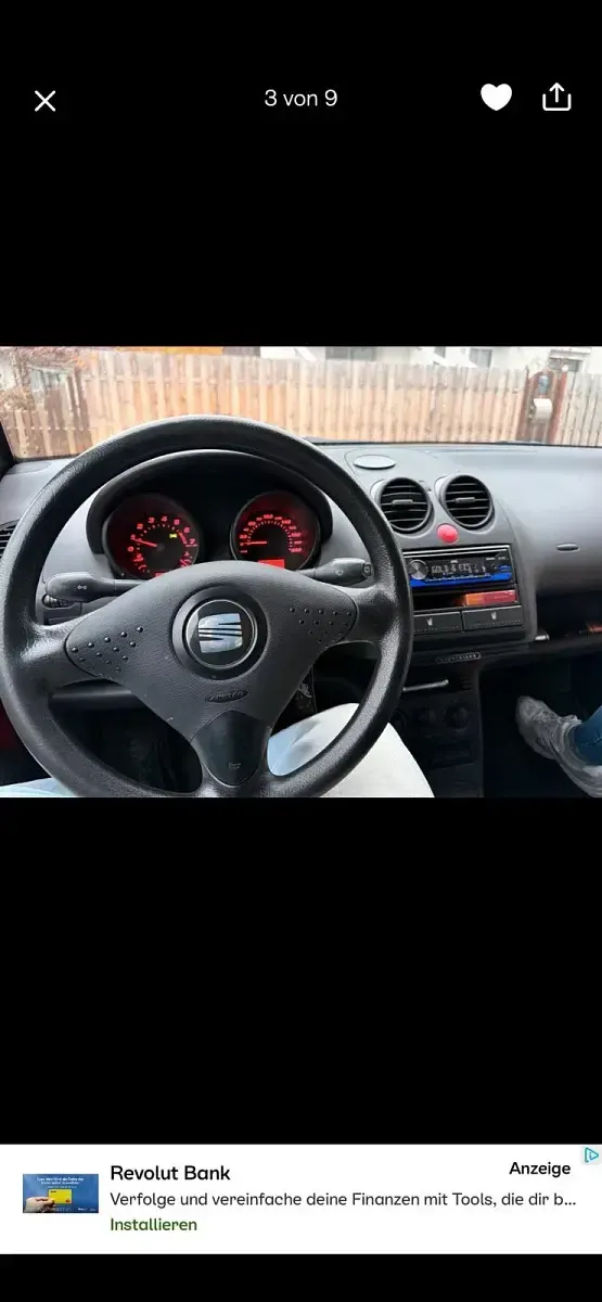 Gebraucht Seat Arosa 50 PS (36 kW) 2003 Rot Kleinwagen