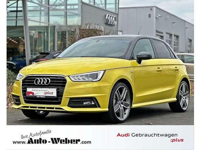 Gelb Gebraucht 2017 Audi A1 Sportback S-Line Kleinwagen | 20.890 € (Teuer) - Bild 1/4