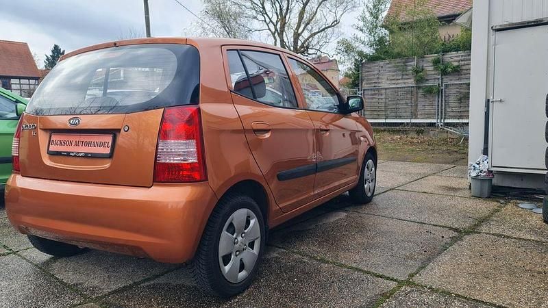 Gebraucht Kia Picanto LX 61 PS (44 kW) 2007 Orange Kleinwagen