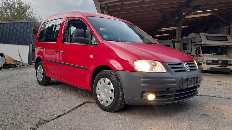 Rot Gebraucht 2008 VW Caddy Life Van / Kleinbus | 2.950 € (Superpreis) - Bild 1/4