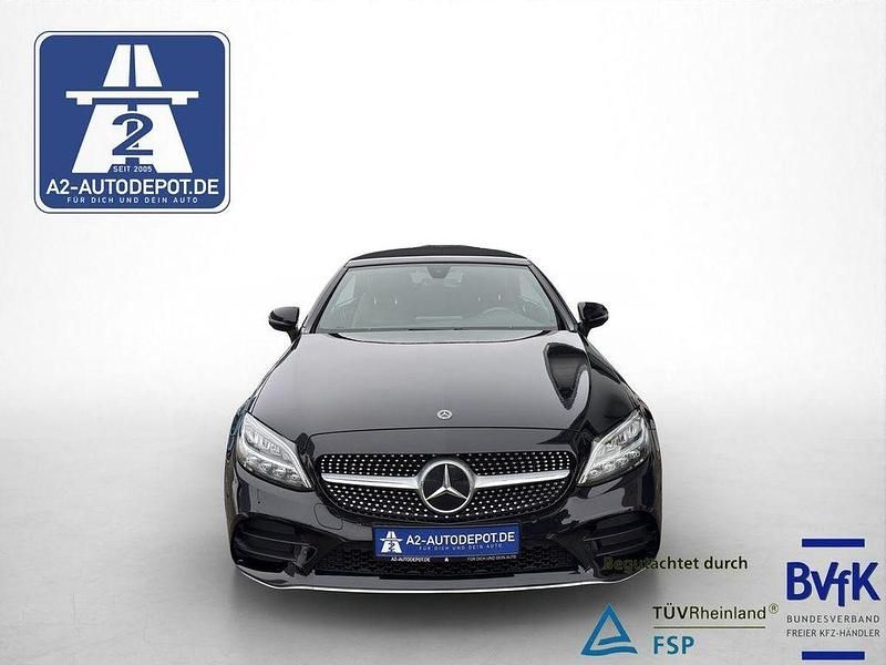 Gebraucht Mercedes C200 AMG 184 PS (135 kW) 2020 Schwarz Cabrio
