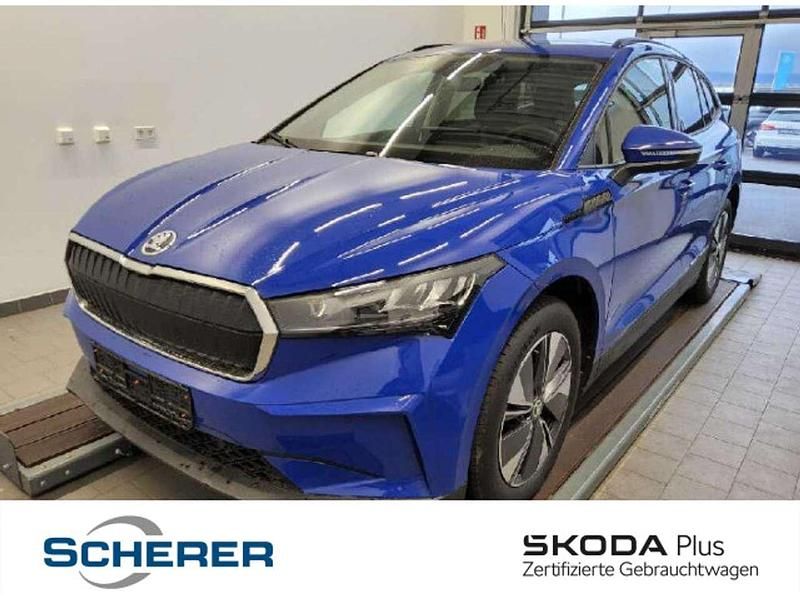 Blau Gebraucht 2023 Skoda Enyaq iV Loft SUV | 23.490 € (Guter Preis) - Bild 1/4