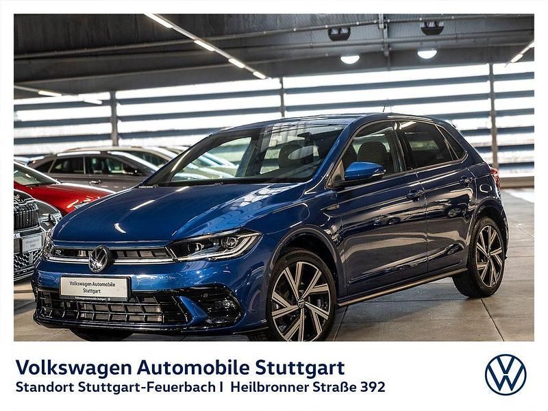 Reef blue metallic Gebraucht 2023 VW Polo R-line Limousine | 22.930 € (Fairer Preis) - Bild 1/4