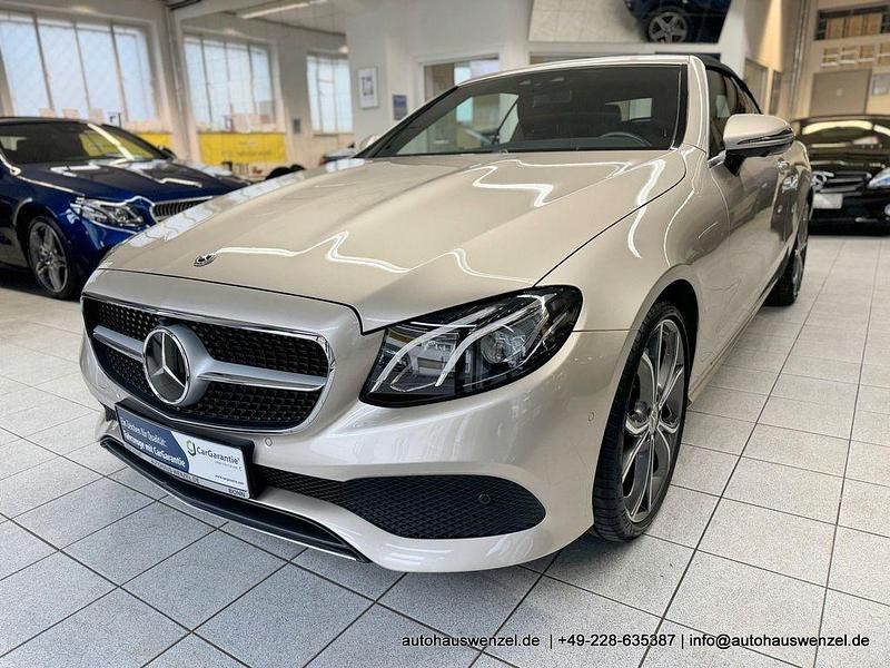 Gebraucht Mercedes E400 333 PS (244 kW) 2018 Aragonitsilber  metalliclack Cabrio
