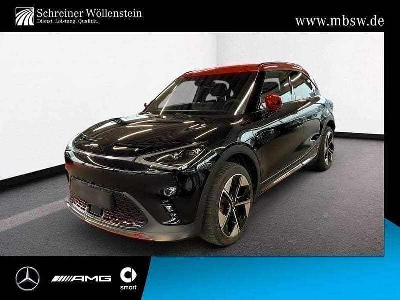 Schwarz metallic Gebraucht 2025 Smart #1 Brabus SUV | 38.771 € (Guter Preis) - Bild 1/4