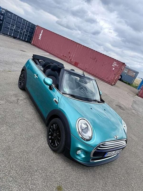 Blau Gebraucht 2017 Mini Cooper Cabriolet Cabrio | 12.999 € (Fairer Preis) - Bild 1/4