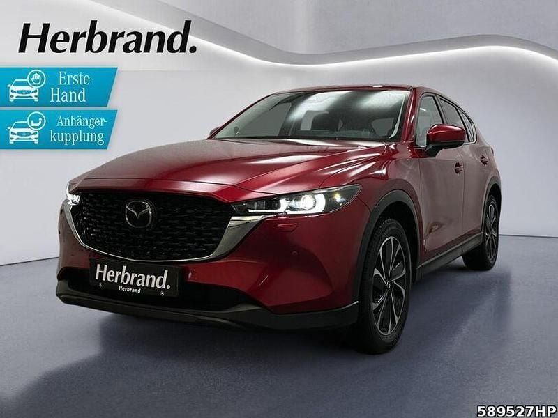 Soul red crystal m Gebraucht 2022 Mazda CX-5 Exclusive SUV | 26.490 € (Superpreis) - Bild 1/4