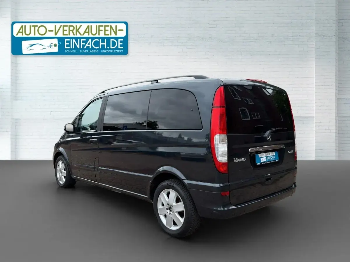 Gebraucht Mercedes Viano 150 PS (110 kW) 2007 Schwarz Van / Kleinbus