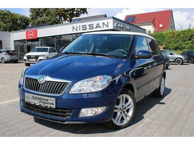 Blau Gebraucht 2011 Skoda Fabia Kleinwagen | 5.580 € (Fairer Preis) - Bild 1/4