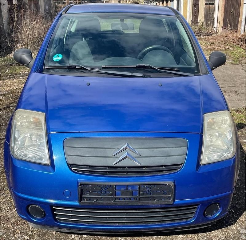 Gebraucht Citroën C2 60 PS (44 kW) 2007 Blau Kleinwagen