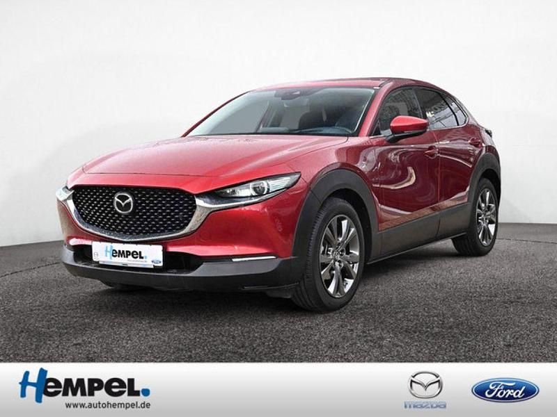 Gebraucht Mazda CX-30 Selection 179 PS (131 kW) 2019 Rot / soul red crystal (metallic) SUV
