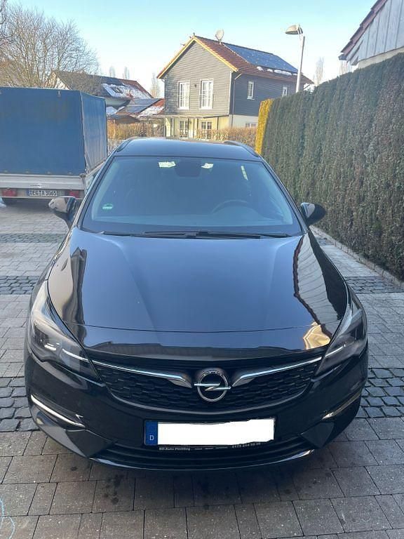Gebraucht Opel Astra Edition 110 PS (80 kW) 2022 Schwarz Kombi