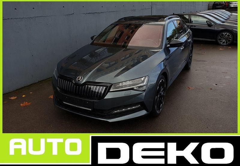 Grau Gebraucht 2020 Skoda Superb SportLine Limousine | 22.470 € (Fairer Preis) - Bild 1/4