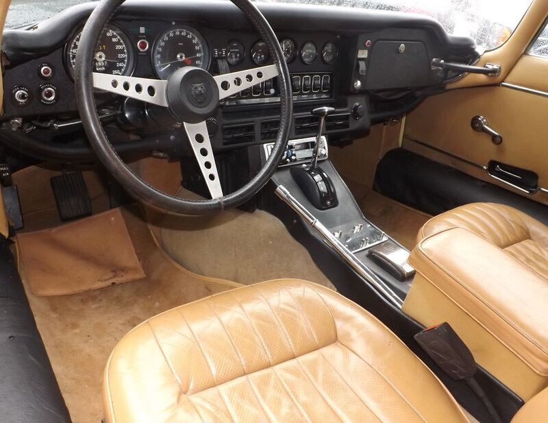 Gebraucht Jaguar E-Type 268 PS (197 kW) 1972 Schwarz Coupé