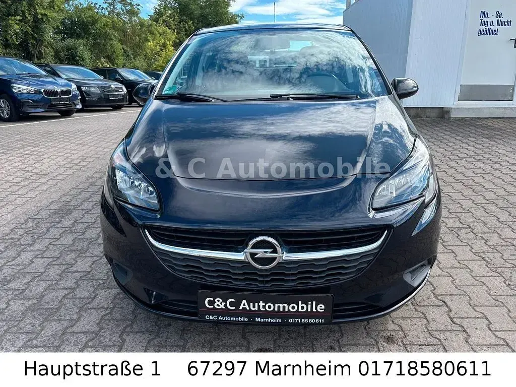 Gebraucht Opel Corsa Edition 90 PS (66 kW) 2016 Schwarz Kleinwagen