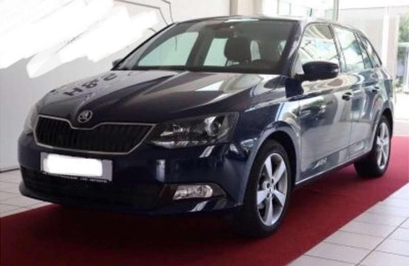 Gebraucht Skoda Fabia 90 PS (66 kW) 2015 Blau Kombi
