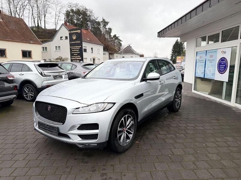 Silber Gebraucht 2017 Jaguar F-Pace Portfolio SUV | 19.700 € (Superpreis) - Bild 1/4