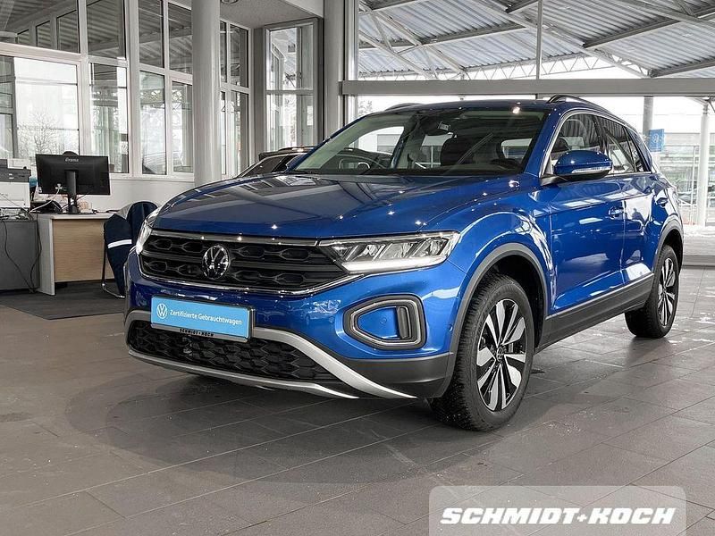 Gebraucht VW T-Roc Move 116 PS (85 kW) 2024 Ravennablau (blau) SUV