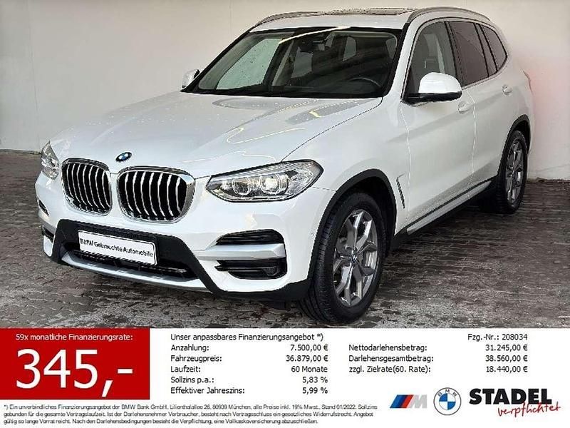 Gebraucht BMW X3 xLine 252 PS (185 kW) 2021 Weiß SUV