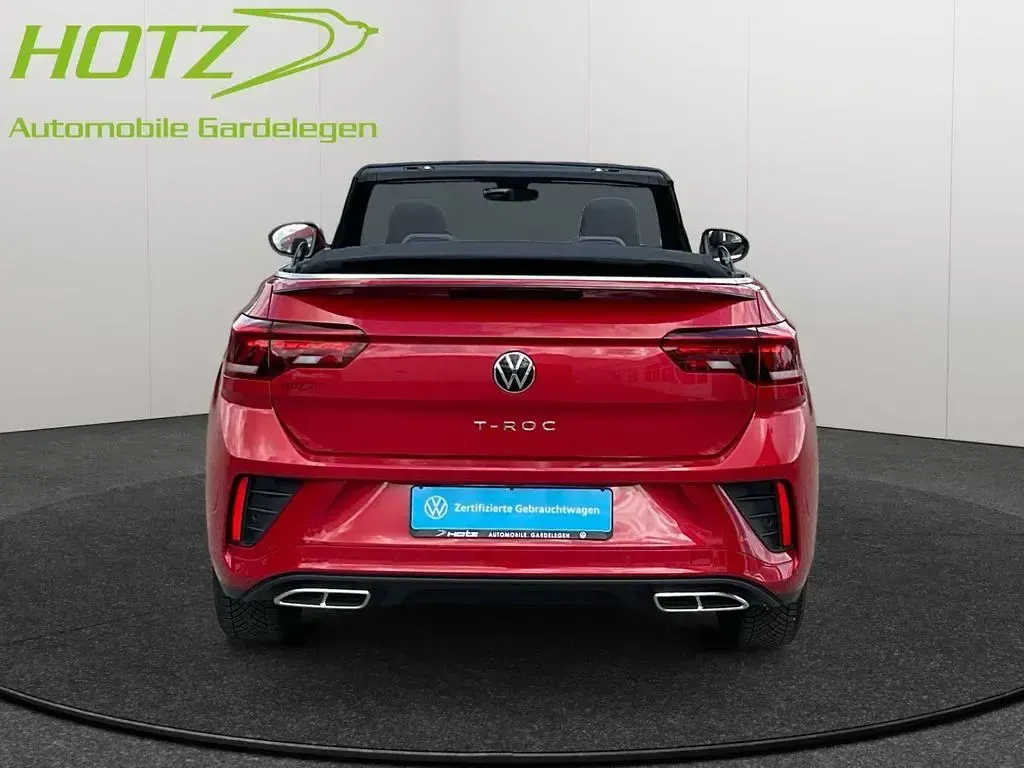 Gebraucht VW T-Roc Cabriolet R-line 150 PS (110 kW) 2025 Rot Cabrio