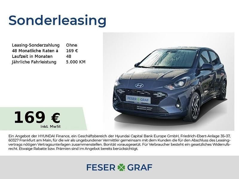 Aurora grey Neu 2025 Hyundai i10 Prime Kleinwagen | 20.180 € (Etwas zu teuer) - Bild 1/4