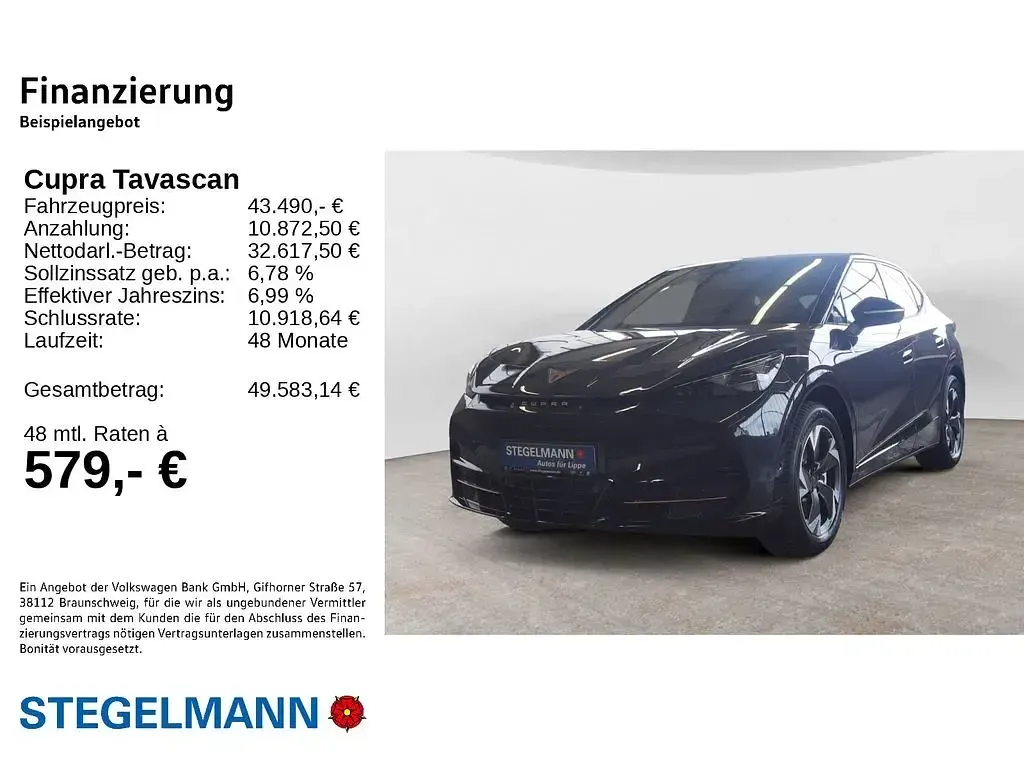 Neu Cupra Tavascan 210 kW (286 PS) 2026 Grau SUV