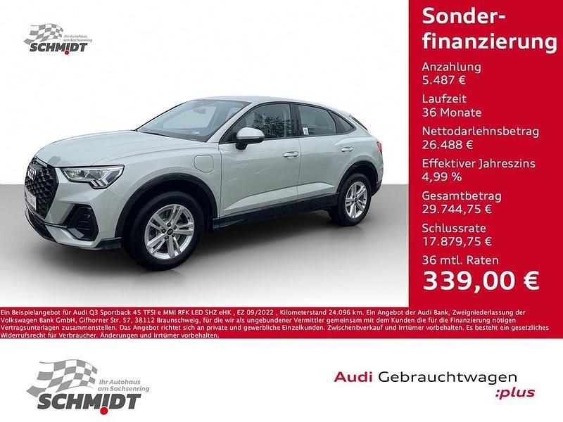 Silber Gebraucht 2022 Audi Q3 Sportback Ambiente SUV | 31.975 € (Guter Preis) - Bild 1/4