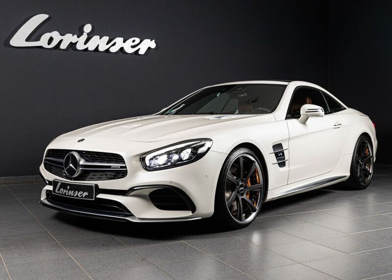 Weiß Gebraucht 2017 Mercedes SL63 AMG AMG Cabrio | 119.900 € - Bild 1/4