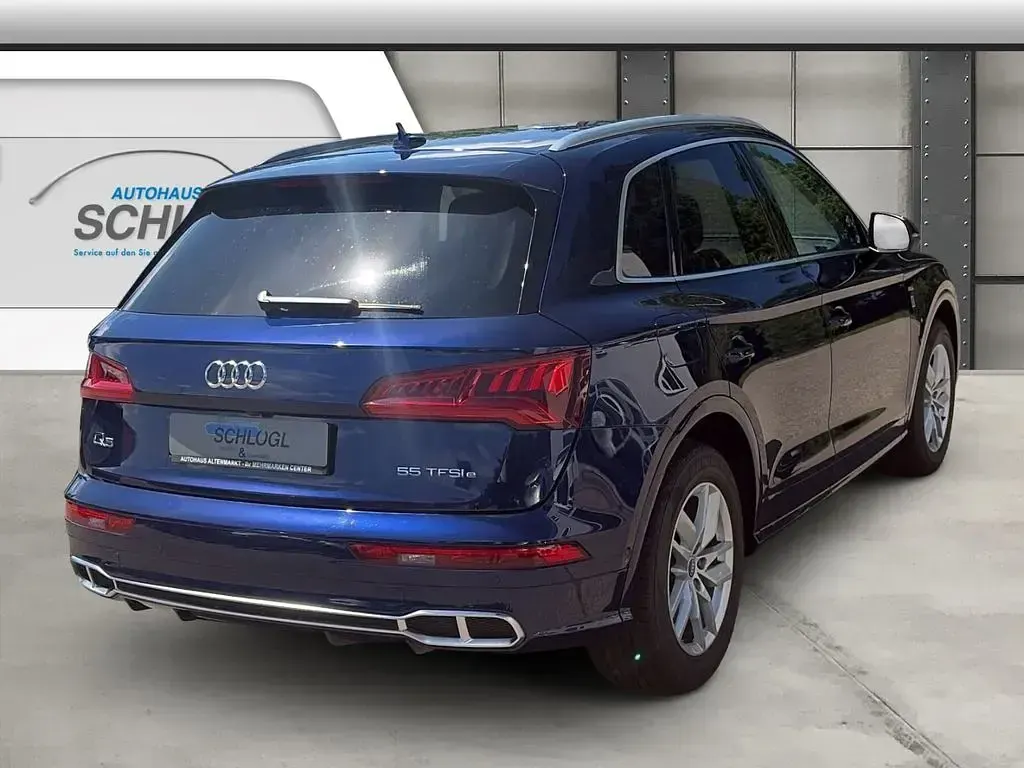 Gebraucht Audi Q5 Sport 367 PS (269 kW) 2020 Navarrablau metallic (metallic) SUV