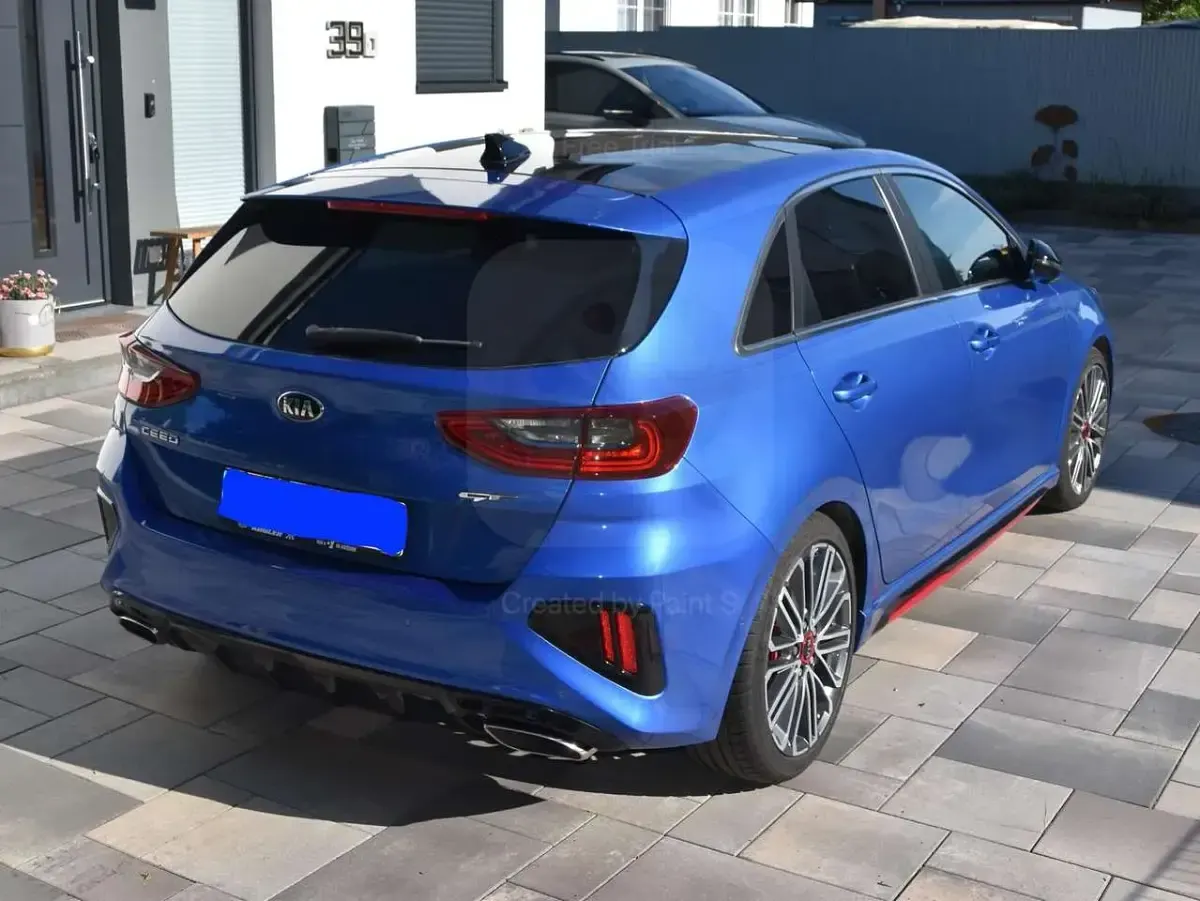 Gebraucht Kia Ceed GT GT 204 PS (150 kW) 2020 Blau Limousine
