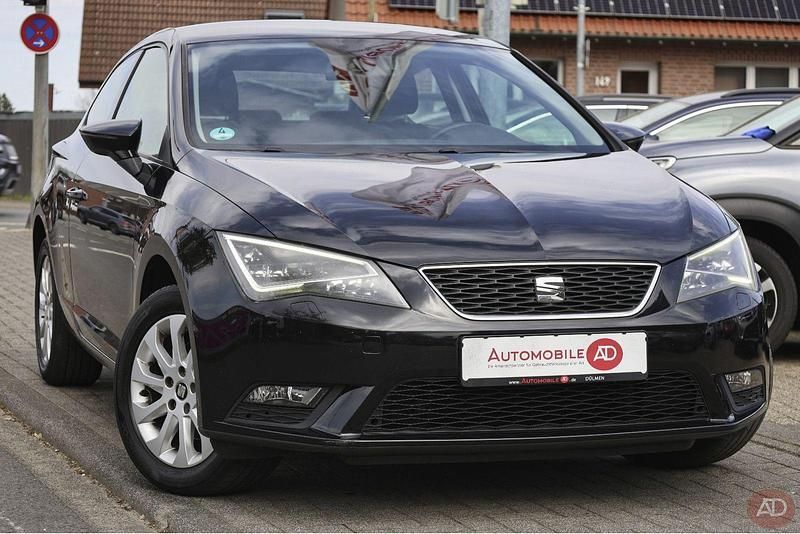 Second-hand Seat Leon Style 150 CP (110 kW) 2014 Negru Coupe