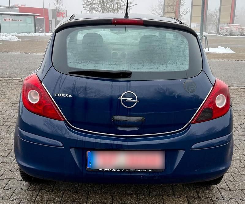 Gebraucht Opel Corsa 60 PS (44 kW) 2008 Blau Kleinwagen