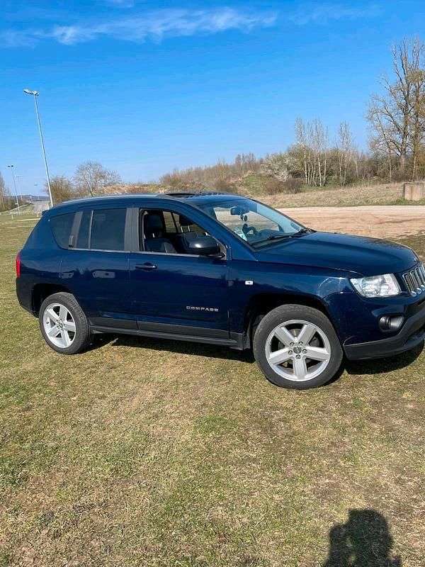 Gebraucht Jeep Compass Limited 163 PS (119 kW) 2012 Blau SUV