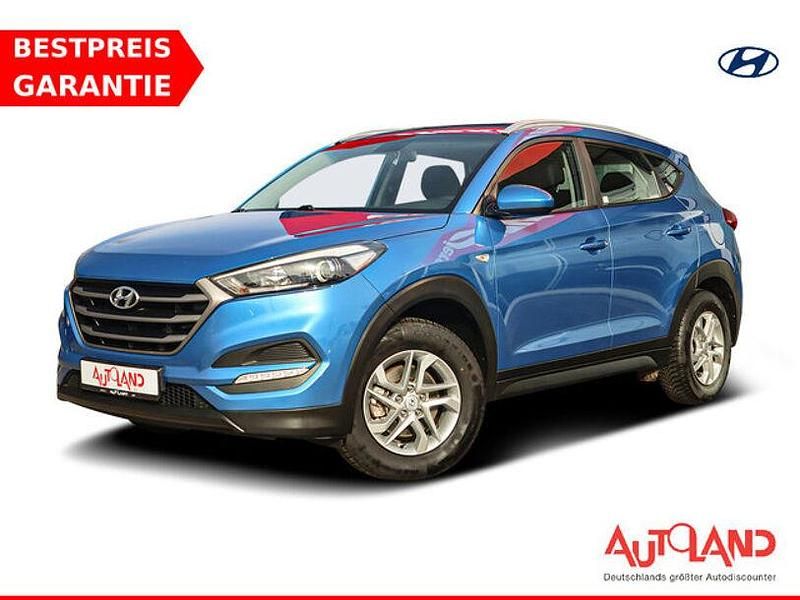 Gebraucht Hyundai Tucson 132 PS (97 kW) 2018 Blau SUV
