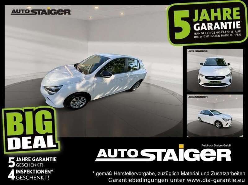 Jade weiss Gebraucht 2022 Opel Corsa Edition Kleinwagen | 12.980 € (Guter Preis) - Bild 1/4