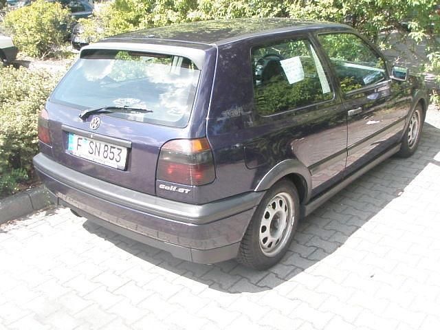 Violett metallic Gebraucht 1995 VW Golf III Limousine | 800 € - Bild 1/3