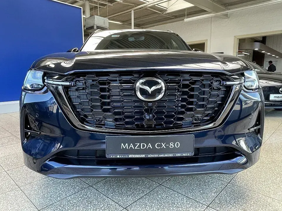 Gebraucht Mazda CX-80 Homura-Line 254 PS (186 kW) 2024 Blau SUV