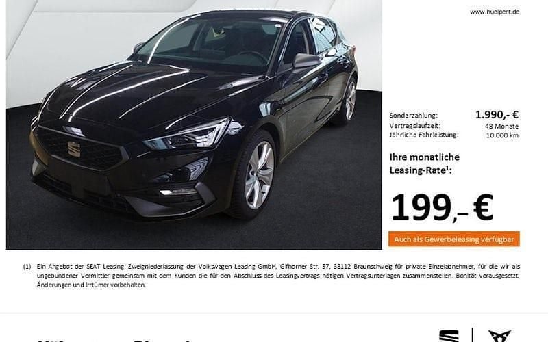 Schwarz Gebraucht 2024 Seat Leon FR Limousine | 26.689 € (Guter Preis) - Bild 1/4