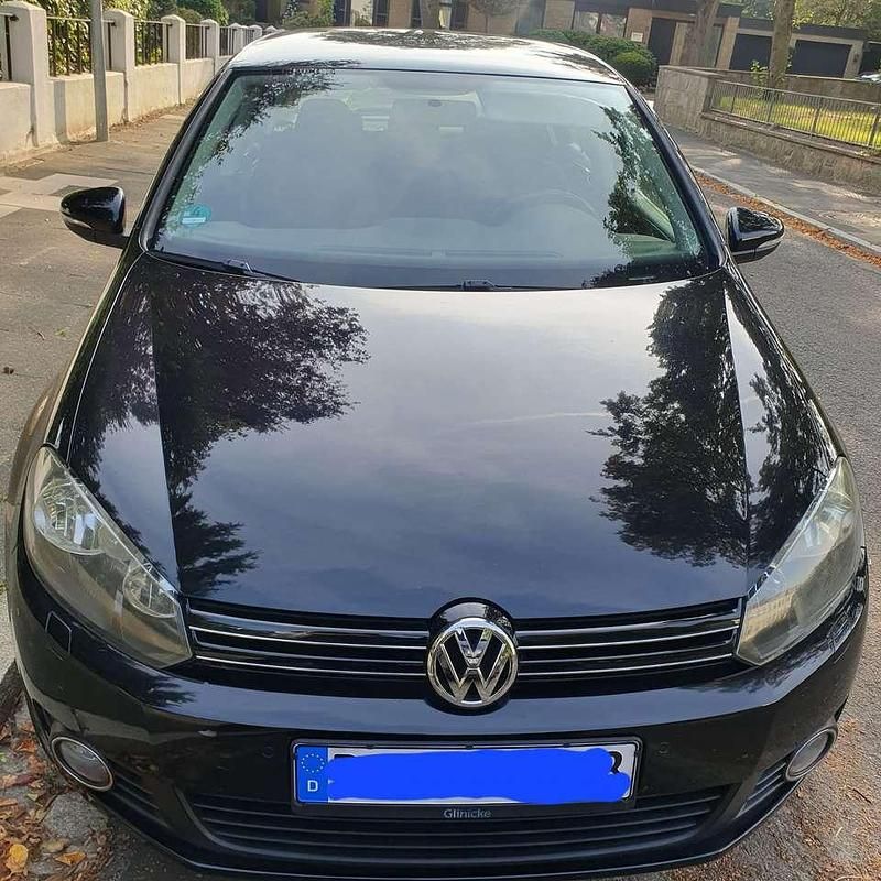 Schwarz Gebraucht 2009 VW Golf VI Trendline Limousine | 5.400 € (Fairer Preis) - Bild 1/4