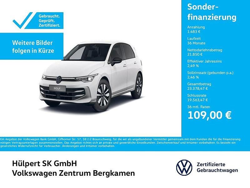 Weiß Gebraucht 2025 VW Golf Goal Limousine | 23.922 € (Superpreis) - Bild 1/4