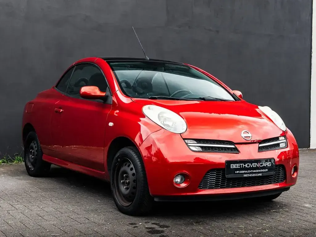 Gebraucht Nissan Micra C+C 88 PS (64 kW) 2006 Rot Cabrio